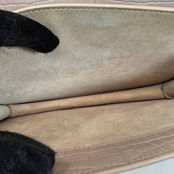 Saint Laurent Crocodile Embossed Medium Sunset Bag - Picture 9 of 15